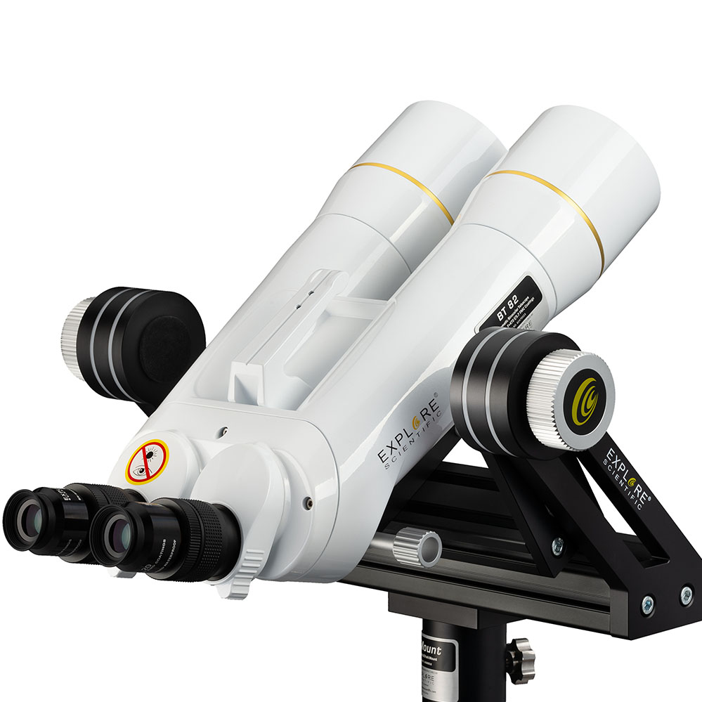 Explore Scientific BT-82 SF Giant Binocular with 62 degrees LER Eyepieces 20mm